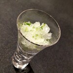 祇園 呂色 - 酢橘のグラニテ