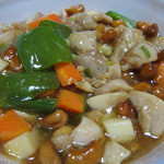 龍門 - 鶏肉とカシューナッツ炒め(テイクアウト)