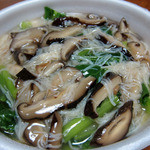 龍門 - 季節野菜と貝柱の炒め(テイクアウト)