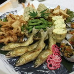 弓ヶ浜 - 弓ヶ浜・鉢盛料理(2012.08)