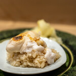 うを徳 - 2021.1 熊本天然トラフグ白子ご飯