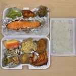 かじの葉 - お弁当(¥600) 全体像