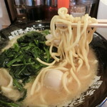 町田商店 - ラーメン+ほうれん草。720+100