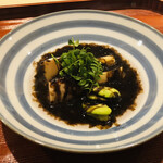 愚直に - 熊本県産新筍焼き　鹿児島県そら豆　有明海の青海苔