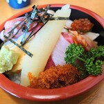 雷電鮨 - 料理写真:「生ちらし寿司」①