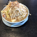 Ramen Niton - 豚そば　野菜(増) 麺(360g ) ニンニク(有) 脂(普通) 830円 