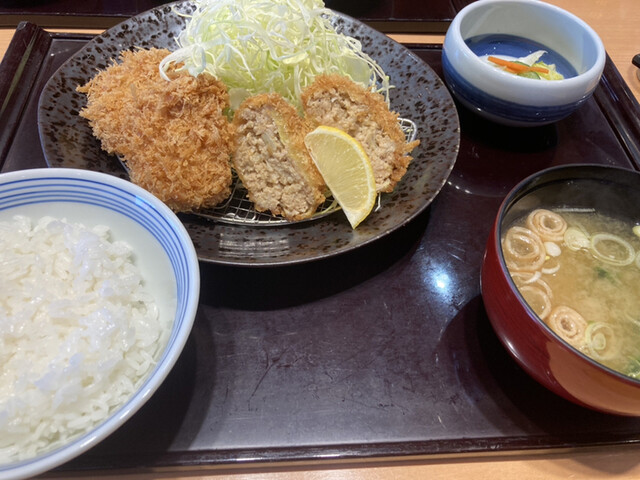とんかつ かつ丸 福島西バイパス店 岩代清水 とんかつ 食べログ
