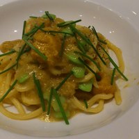 カンブーザ - 生うにと枝豆のパスタ