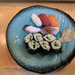 Doi sushi - 寿司5貫セット