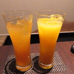Za Torijirou - ｢飲み放題｣マンゴヤングレープフルーツ、マンゴヤンオレンジ