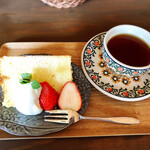 ギャラリーカフェ ドゥードゥル - アールグレイと合う！
めっちゃ美味しい〜♪