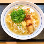 麺乃庄 つるまる饂飩 - 明太子天あんかけ