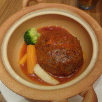 Gyuutan Sumiyaki Rikyuu - チーズインハンバーグのトマト煮込み