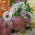 お食事処 魚がしおき - ねぎとろCloseUp