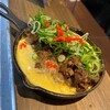 鉄板酒房 のむら食堂 - 料理写真:牛すじまぜ玉子とじ