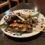 Koura - 鰻串5種盛り