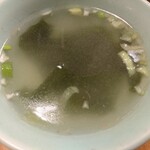 食道園 - スープ～塩味がちょうど良かった