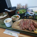 しらかば茶寮 - 極上厚切り牛タン御膳(10切)3,000円(税別)