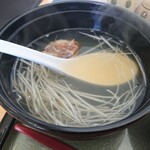 しらかば茶寮 - 御膳、テールスープ