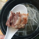 しらかば茶寮 - 御膳、テールスープ