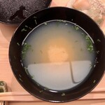 日本橋蛎殻町 すぎた - 2021.1  蜆汁