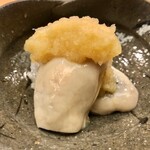 日本橋蛎殻町 すぎた - 2021.1.  牡蠣のおろし和え