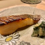 日本橋蛎殻町 すぎた - 2021.1.  真名鰹の幽庵焼き