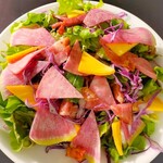 Today's whimsical salad (Capricciosa salad)