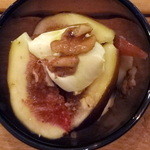 カスレ - 無花果と胡桃の白和え580円