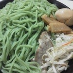 めんいち - 201208 めんいち　つけ麺（Choice：大盛・ｸﾛﾚﾗ麺・魚介）.jpg