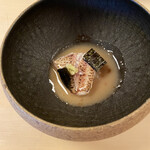 GEJO - 炙りノドグロのスープ仕立て　下に寿司飯も