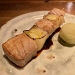 酒井商会 - 下仁田葱と鮪のねぎま串