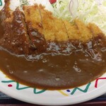 かつとカレーの店 清水 - カツカレー。