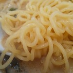 Ganso Nambu Komugi Ra-Men Aji Kyuu - 味噌ラーメン。ツルツルではないが小麦感！かな！