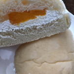 こっぺ屋 - 断面では缶詰みかんと白桃のみ確認