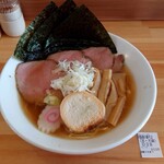 麺屋 うえまつ - 特製鶏中華そば (大盛 ) 800円 