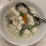 中国料理 麗花 - 海老と豆腐の煮込み
