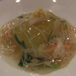 日本料理 たかむら - 2012/08　冬瓜、餡が美味しい