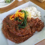 カフェ レガロ - 発芽玄米ごはんのトマトカレー