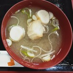 久慈地区合同庁舎 食堂 - みそ汁