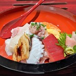 Amiyakidainingubumpukuchagama - 海鮮丼