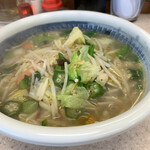 中華そば あまの屋 - 塩タンメン