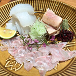 丿貫 - 丿貫(お造り 三点盛り)