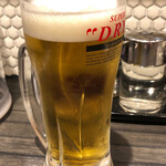 餃子の王将 - 生ビール380円税抜