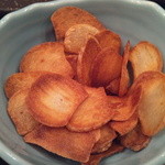 シェラトン都ホテル大阪 鉄板焼 松阪 - 揚げニンニク・・・大好きです!!