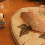 梅乃寿司 - 8/23　しまあじ。