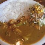 美食ダイニング スクンダ - 賄いカレー(\700)