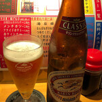 赤垣屋 - 瓶ビール500円