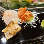 中洲 銀寿司 - アラ刺し・タイラギ・赤貝