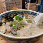 愚直 - とんこつラーメン　　650円